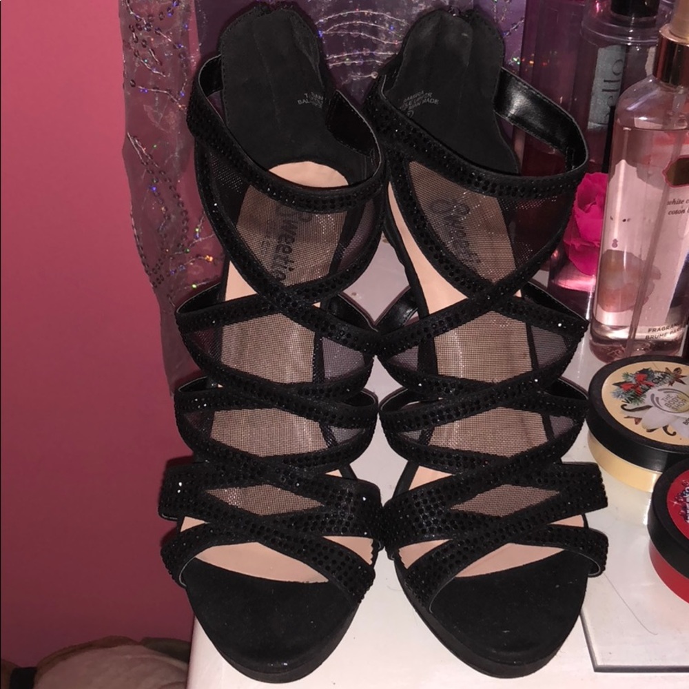 Black heels! - size 8